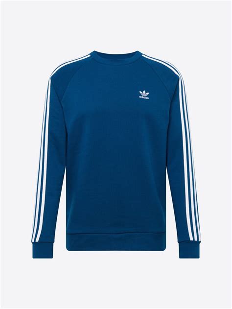 adidas pulli blau weiß